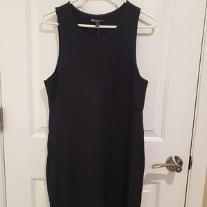 Athleta black knit dress Size Medium